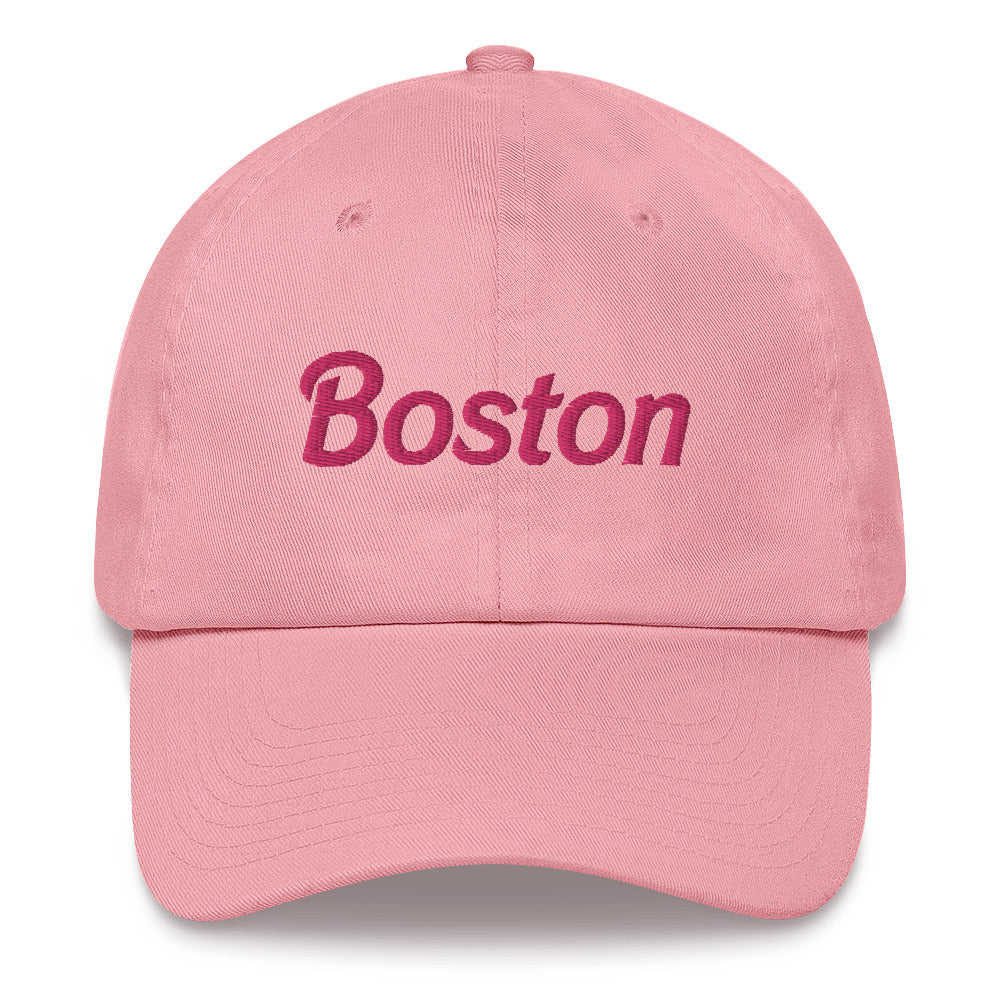Pink Boston Hat