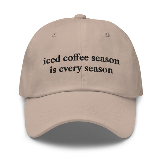 Iced Coffee Season Hat
