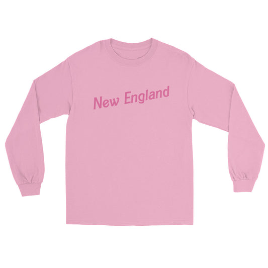 Pink New England Long Sleeve Shirt