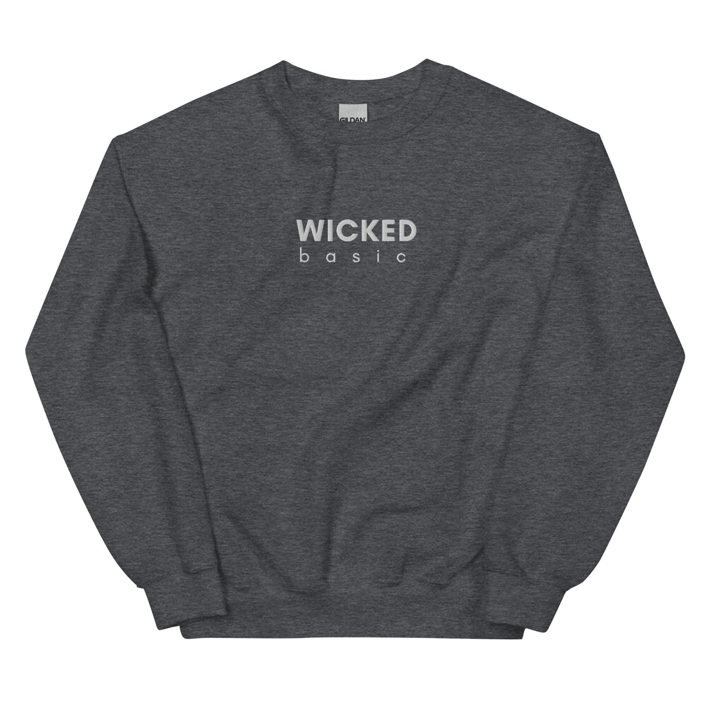 Wicked Basic Embroidered Crewneck