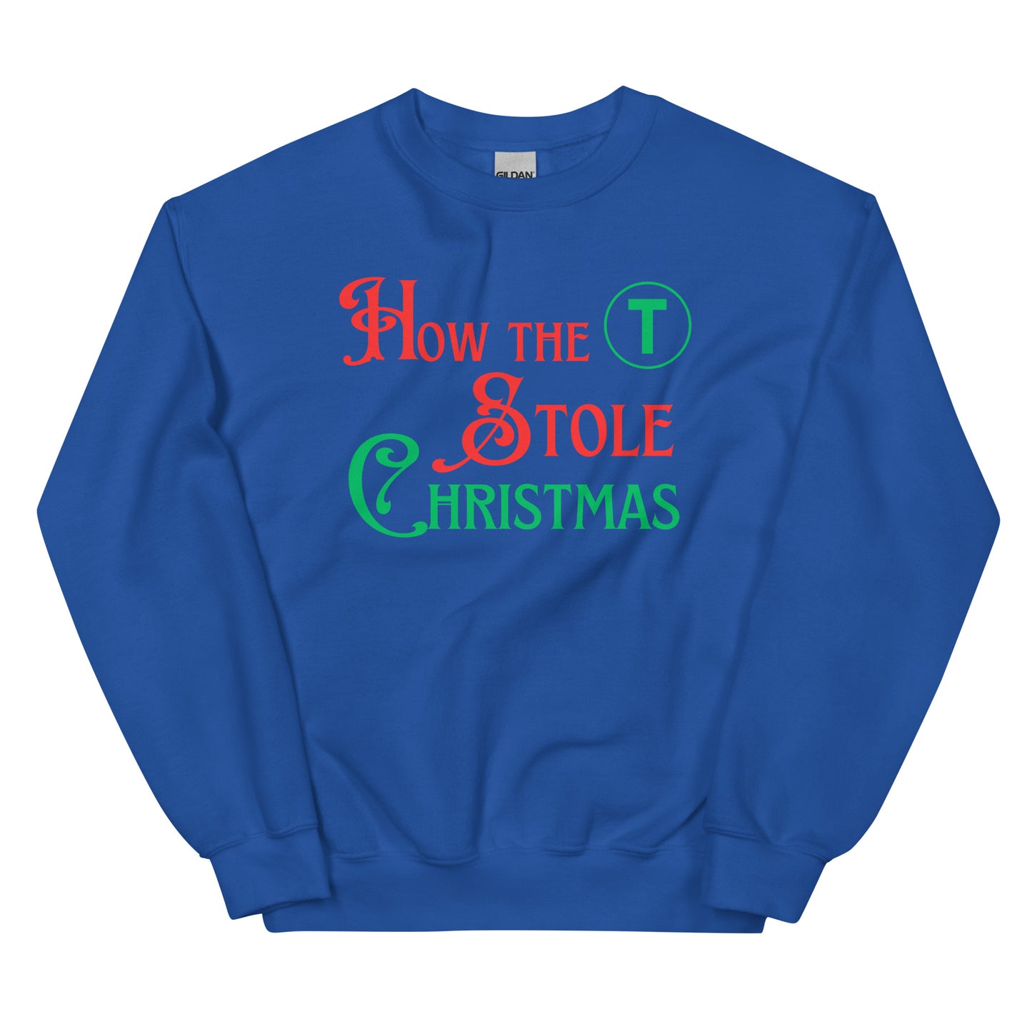 How the T Stole Christmas Storybook Crewneck