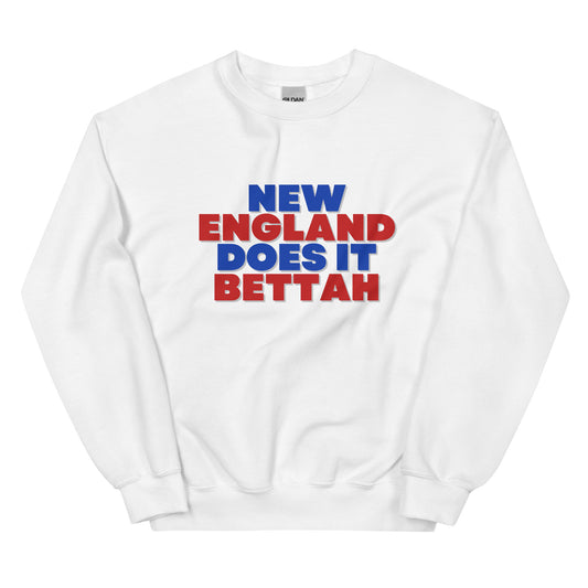New England Does It Bettah Crewneck