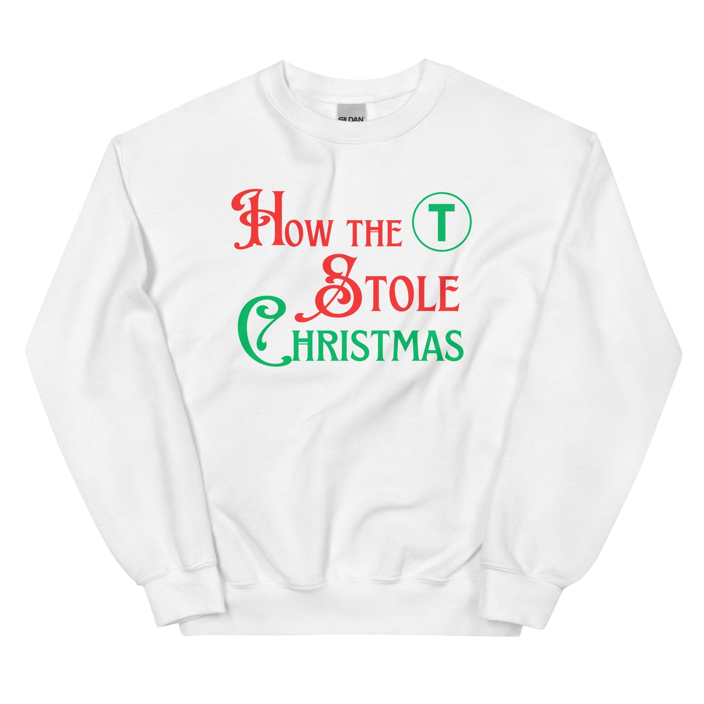 How the T Stole Christmas Storybook Crewneck
