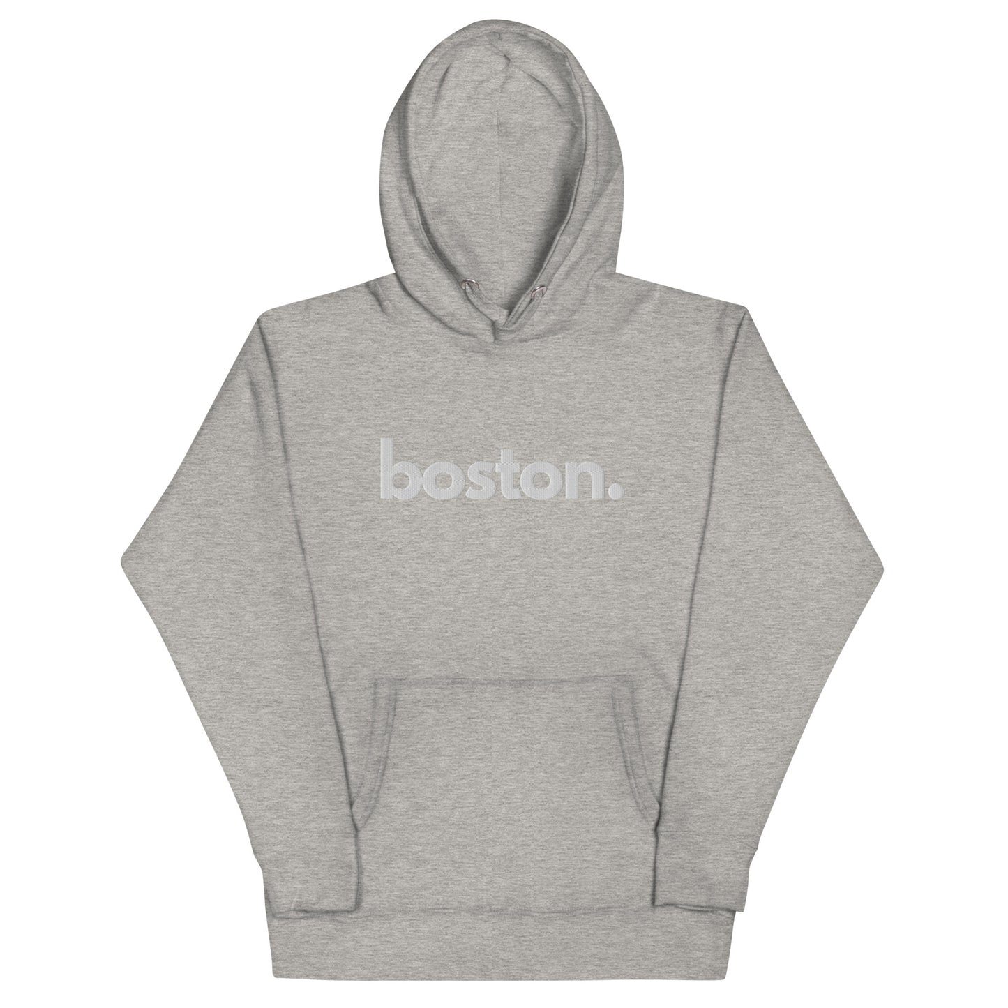 boston. Embroidered Hoodie