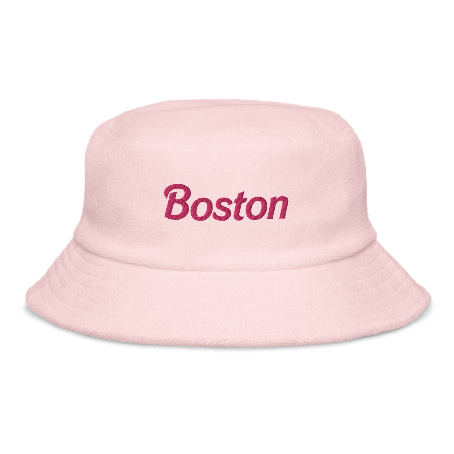 Pink Boston Bucket Hat