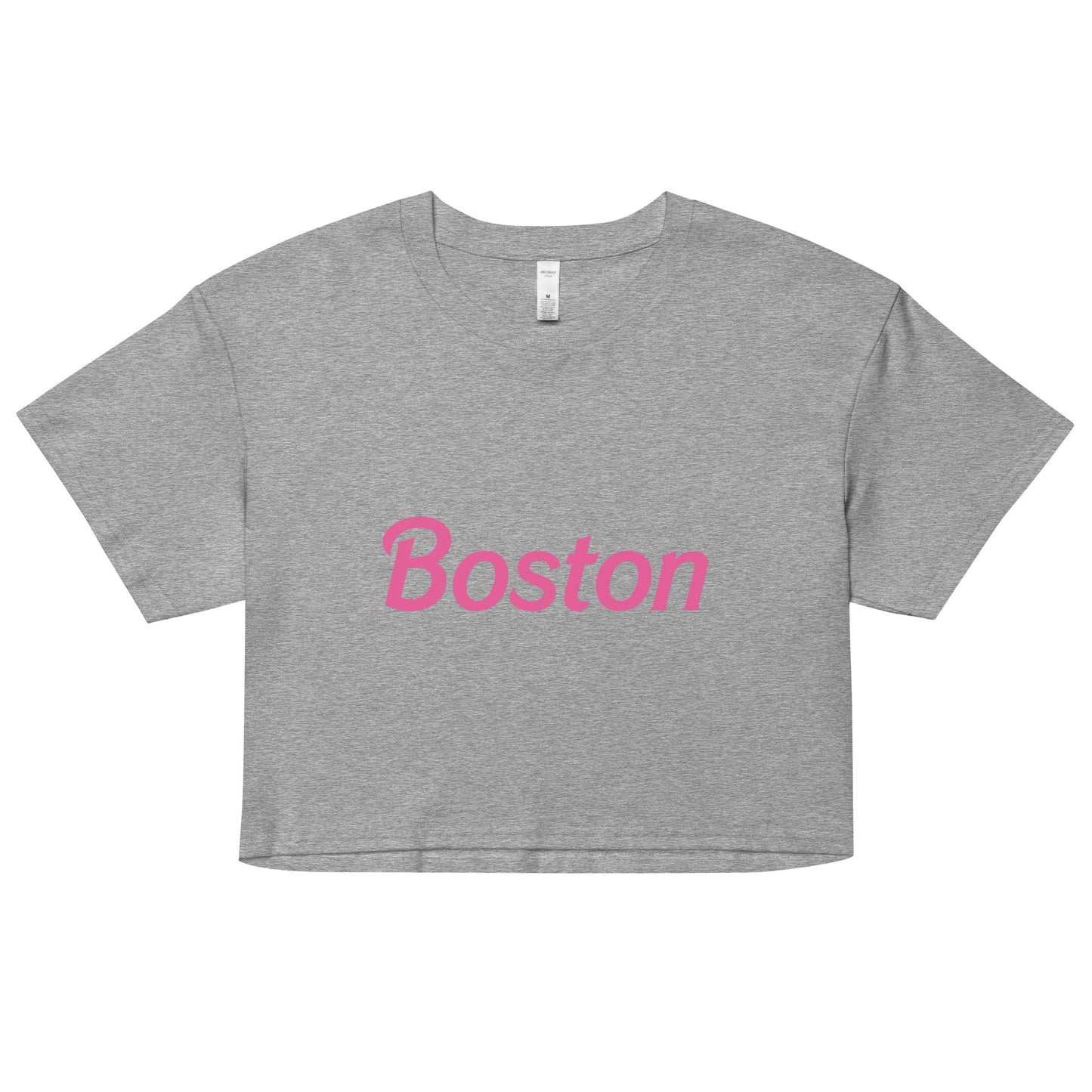 Pink Boston Women’s Crop Top