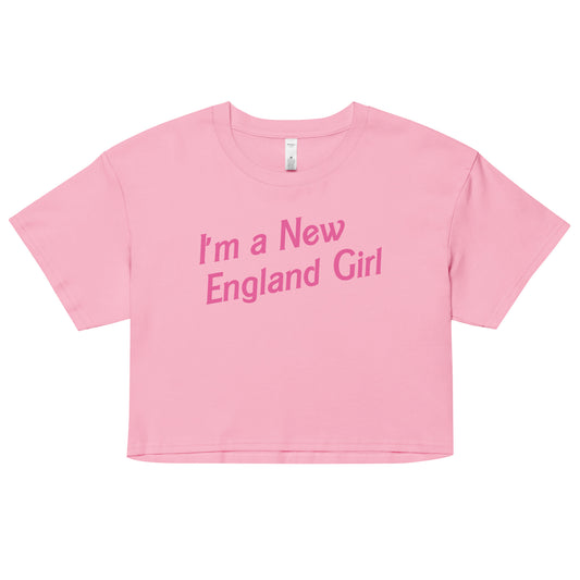 I'm a New England Girl Crop Top