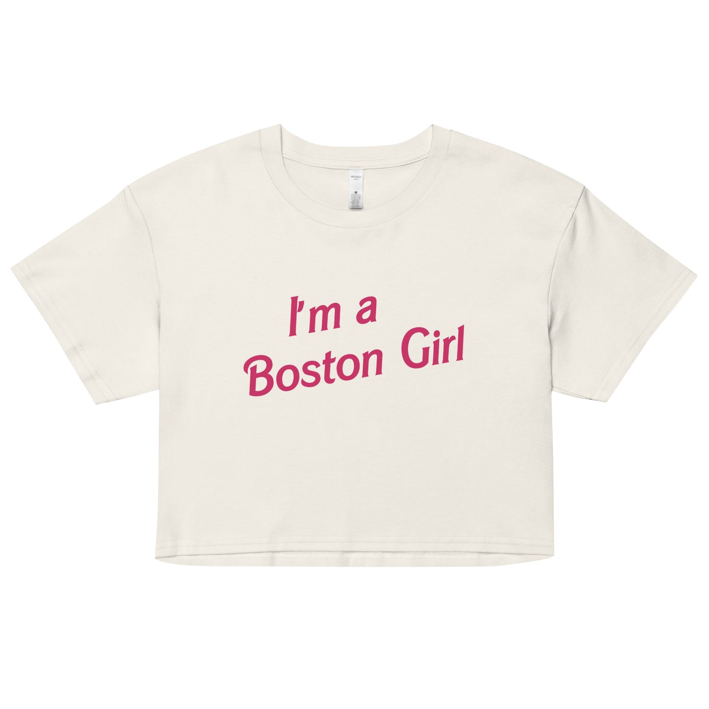 I'm a Boston Girl Women's Crop Top