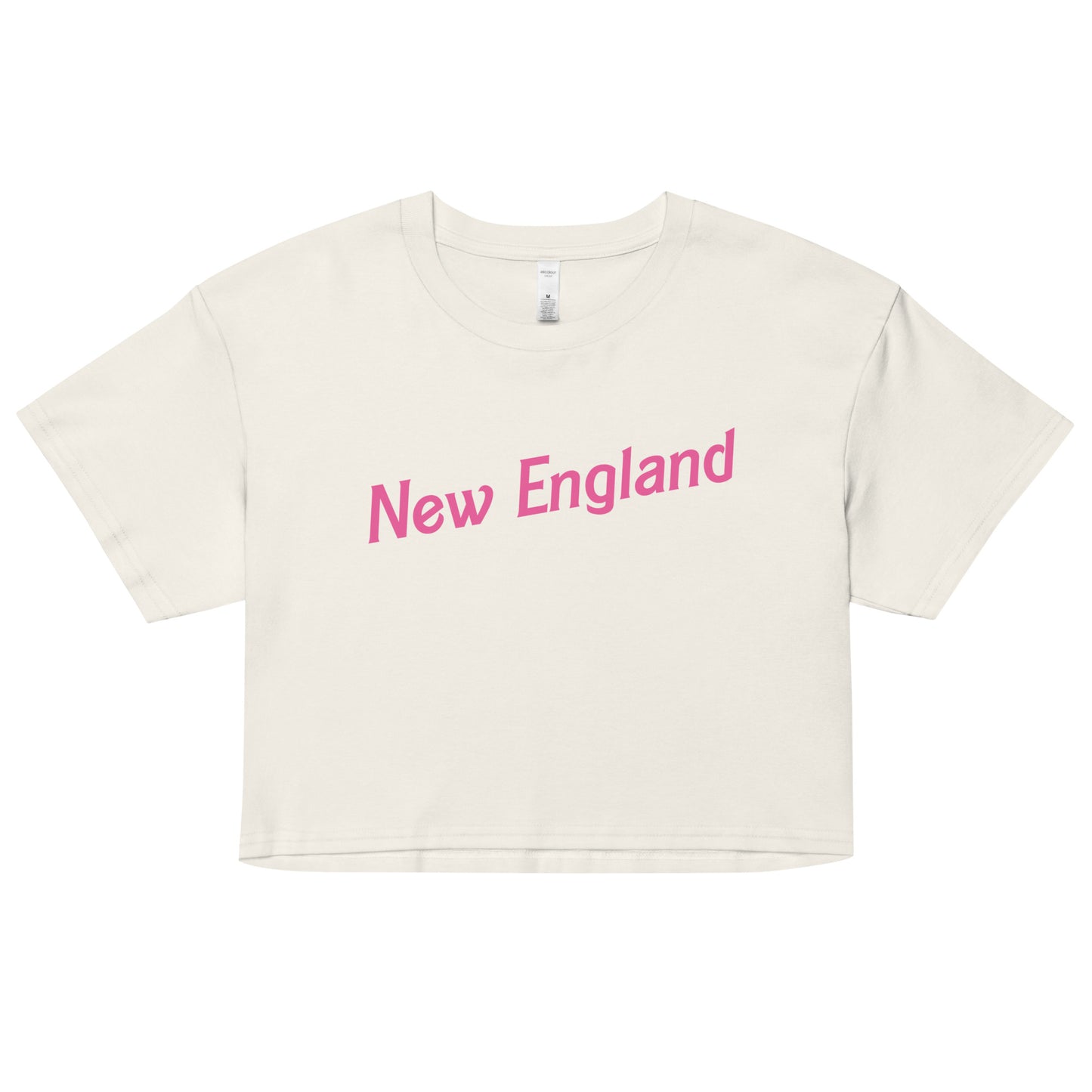 Pink New England Crop Top