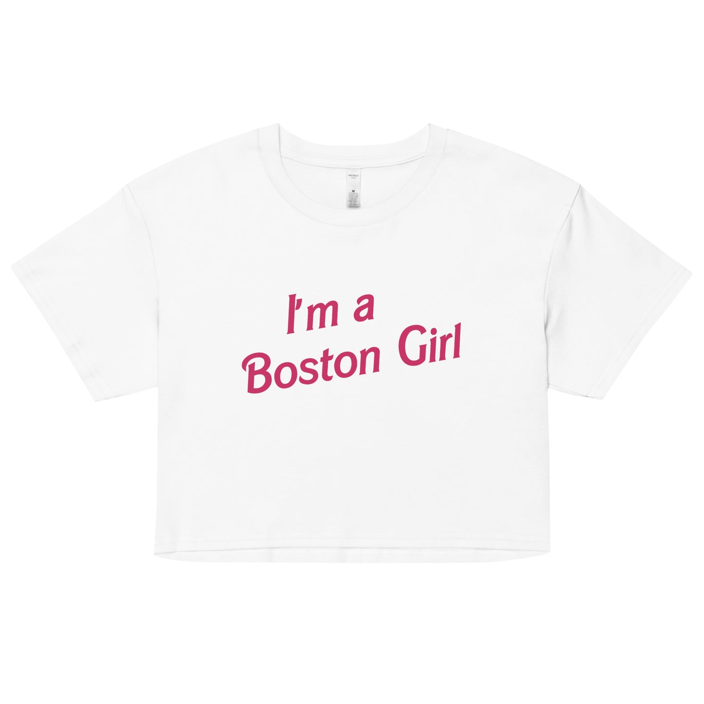 I'm a Boston Girl Women's Crop Top